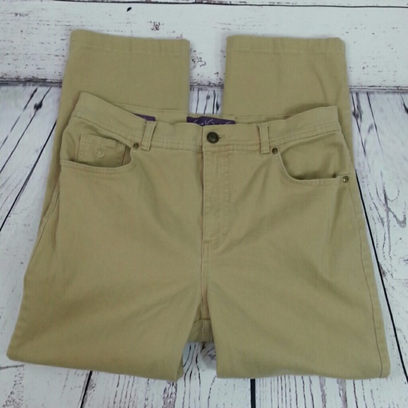 gloria vanderbilt khaki unlimited